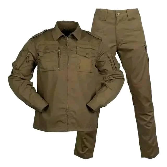Dark-brown Outdoor Suit Set
